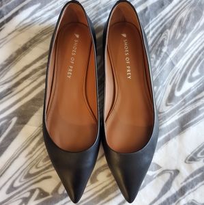 Shoes of Prey Pointed Toe Flats, Size 8